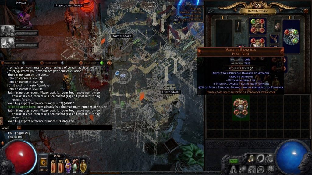 Path of Exile Crafting - Item Level