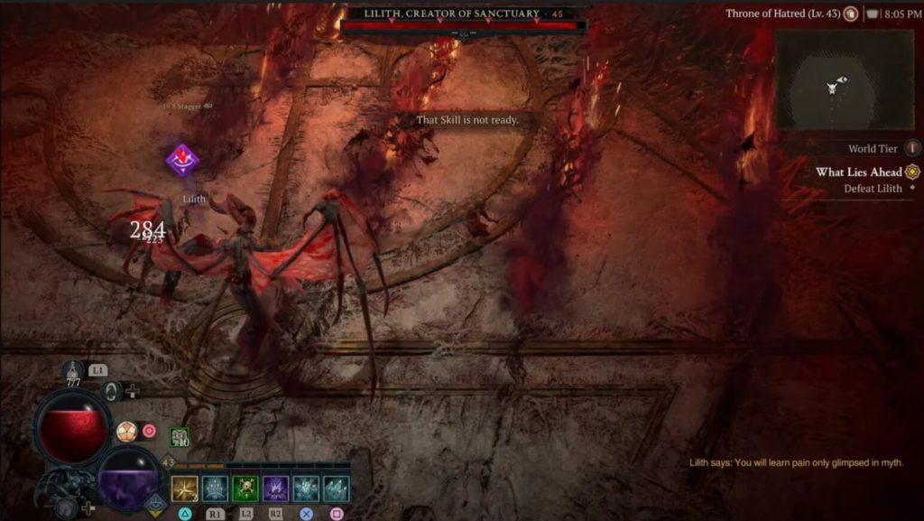 Diablo 4 Lilith Defeat