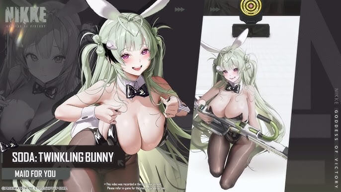 Goddess of Victory Nikke - Soda Twinkling Bunny Character