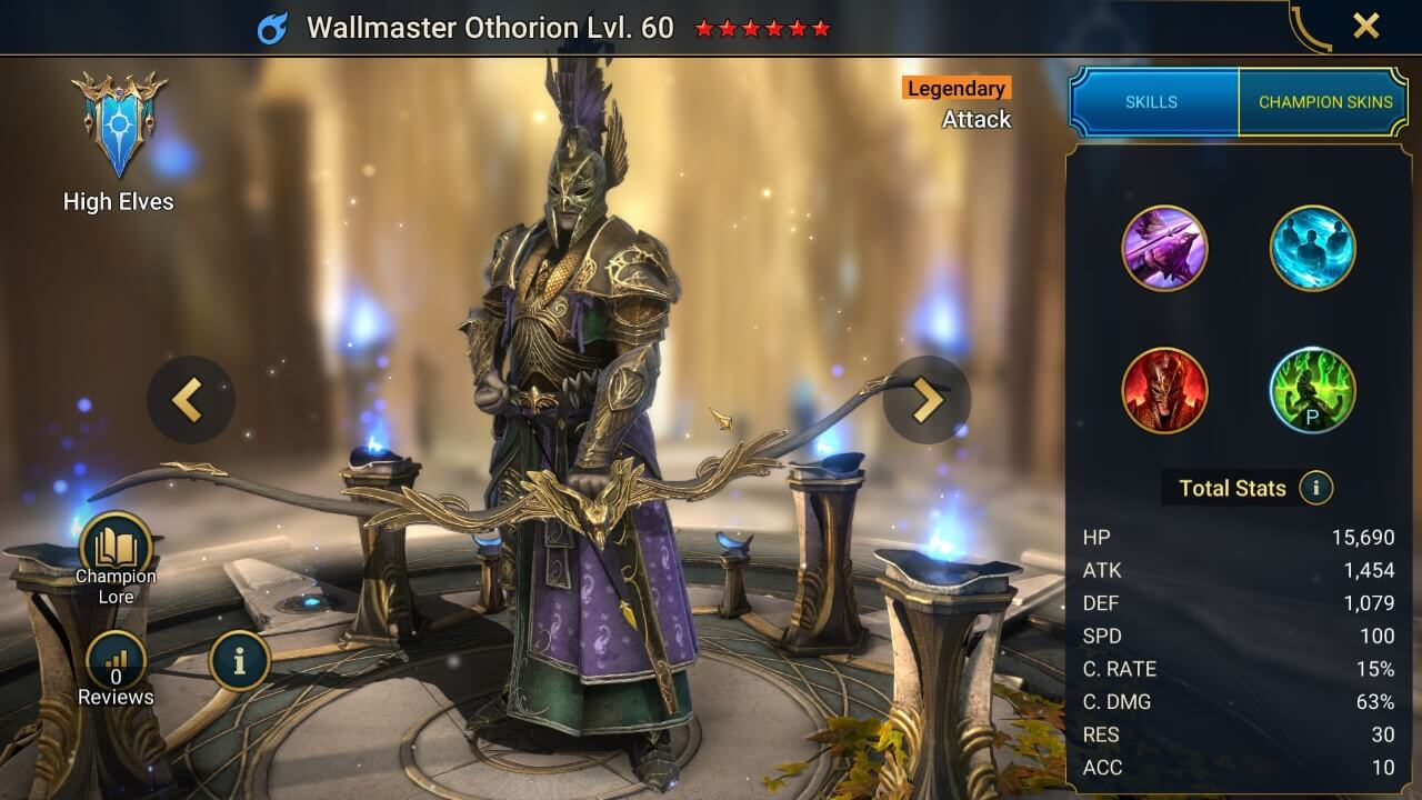 Raid Shadow Legends Wallmaster Othorion