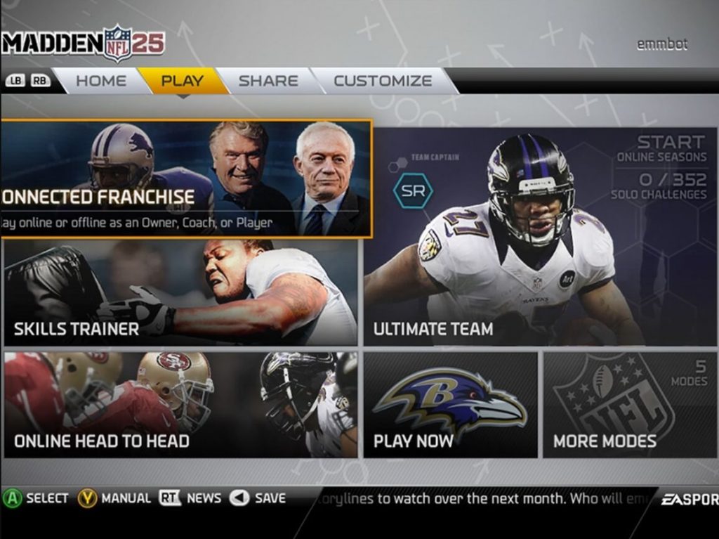 Madden NFL 25 Game Modes