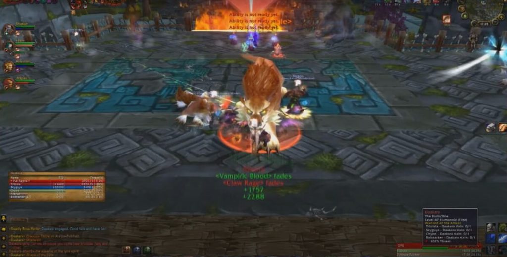 WOW Cataclysm Classic Zul'Aman - Daakara boss