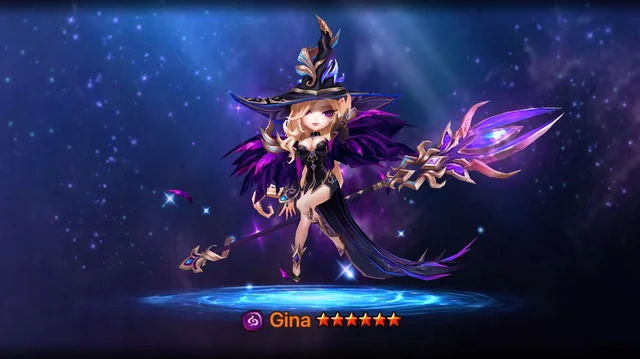 Gina, the Dark Mystic Witch