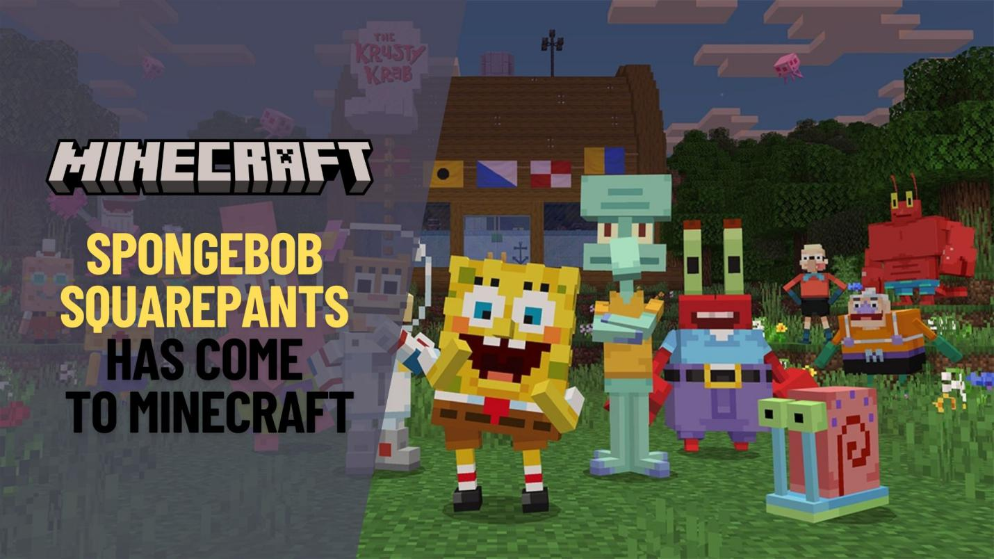 spongebob minecraft